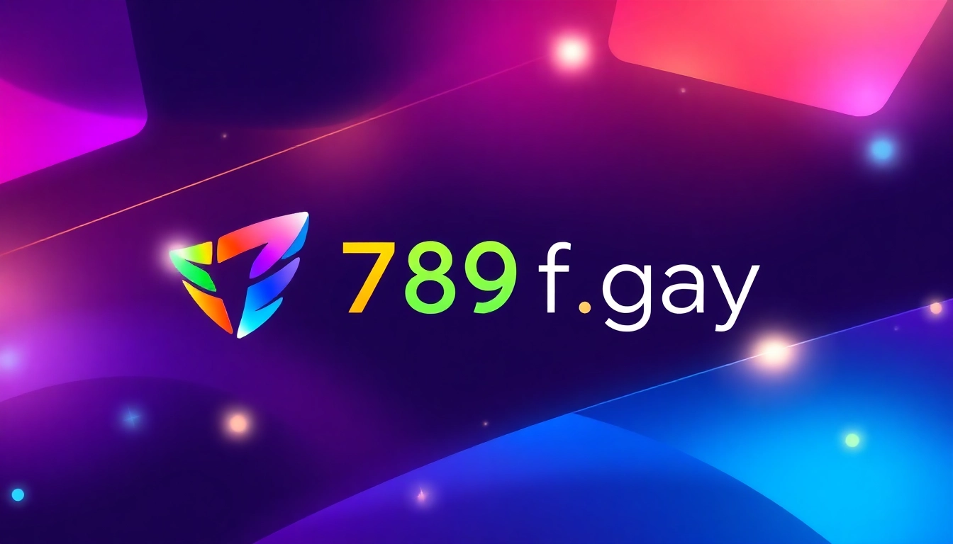 Visually engaging banner for https://789f.gay featuring dynamic graphics and inclusive design elements to attract and inform visitors about the platform's services and community.