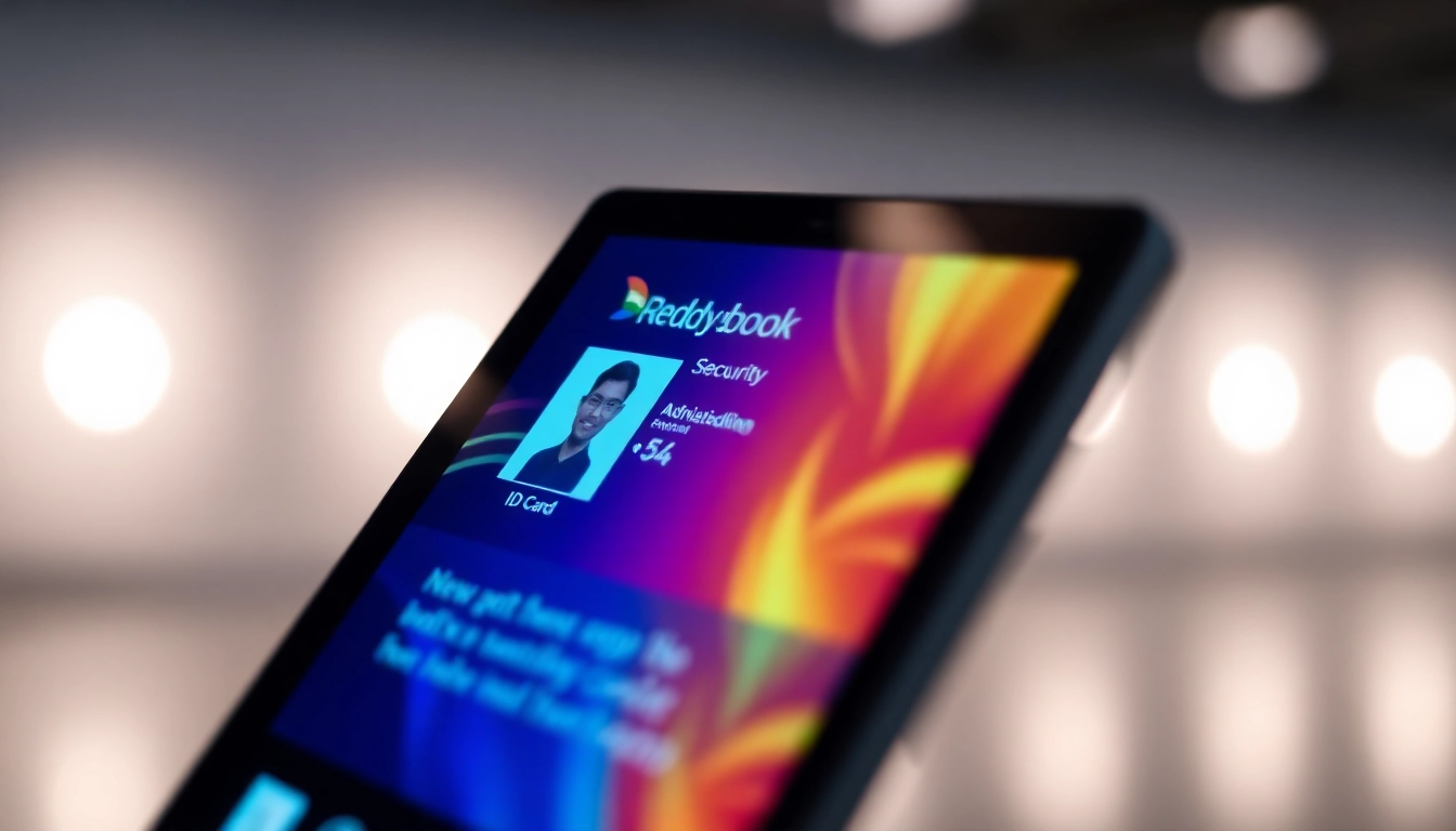 Reddybook ID displayed on a digital device, offering quick access to betting platform features for users in India.