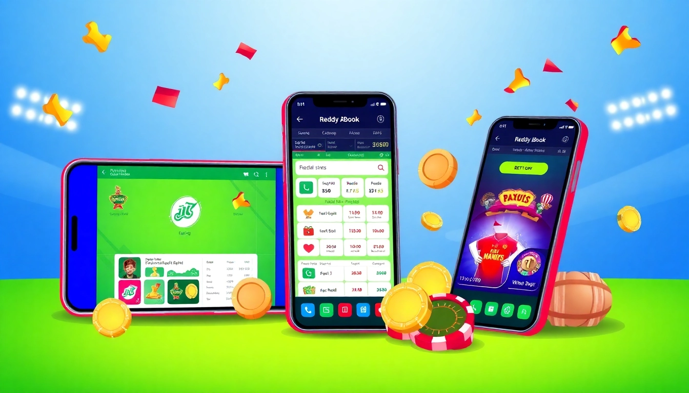 Reddy Anna Book platform showcasing live cricket betting and casino games on a user-friendly interface, emphasizing trust and excitement for users.