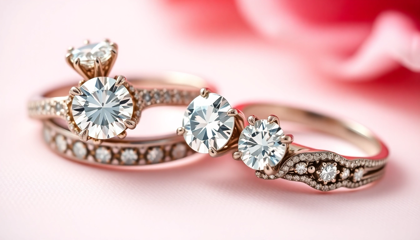 Beautiful engagement rings with sparkling diamonds for special moments and lifetime commitments