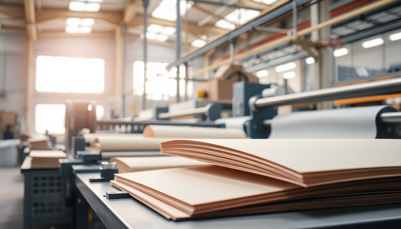 High-quality torba papierowa being designed and printed in a modern production facility,